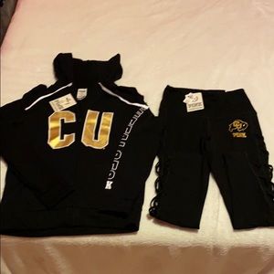 PINK Collegiate Matching Set ~ CU BUFFALOS